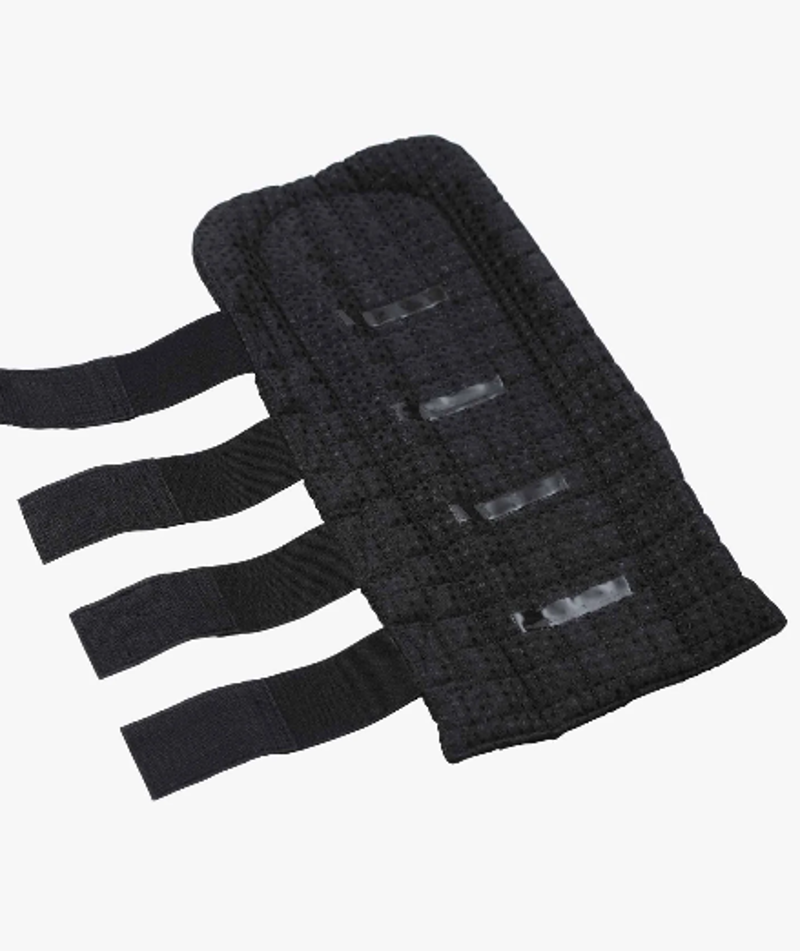 Premier Equine Waffle Quilt Double Locking Tail Guard - Burgundy-2